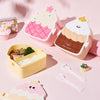 Sweet Cake Lunch Box with Cutlery