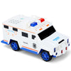 Police Cash Truck Password Piggy Bank - Fingerprint Touch