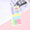 Pastel Power Sticky Note Set | Minimalist Index Tabs