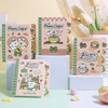 Puppy Coffee mini notebook set with cute coffee and puppy cover designs
