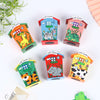Wooden Animal Theme House Piggy Bank