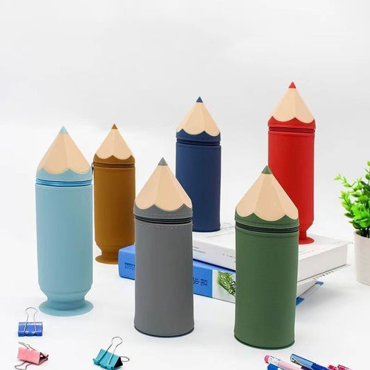 Silicone Soft Zipper Pencil Case | Pouch