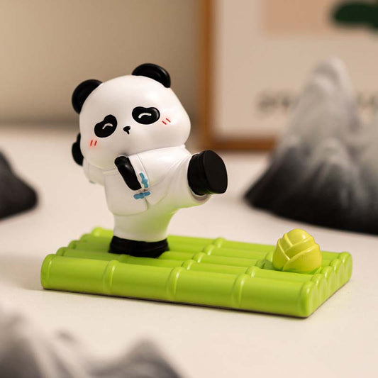 Kung Fu Kuties Panda Phone Holder | Cute Desk Accessory
