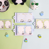 Happy Panda Notebook Diary with Lock & Key – Mini Pocket Diary for Kids