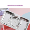 Personalized Stainless Steel 3-compartment Lunch Box with Bowl
