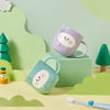 350ml BPA-free toothbrush mug with kawaii design
