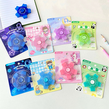 Fun Fidget Spinner Eraser for Kids