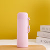 Double-Layer Glass Water Cup 🥤 | 400ml Insulated, Spill-Proof & Portable