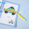 Magic Scratch & Paint Combo Book Set – 6 Watercolor Pens Inside