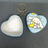 Kawaii Heart Mini Tin Box Keychain