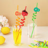 Colorful Fancy Straws ( 1 Pcs )