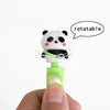 Cute 3D Panda Spinning Pen - 0.7mm Smooth Writing Pen