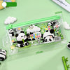 6-Piece Cute Kids Stationery Set with Clear Zipper Pouch