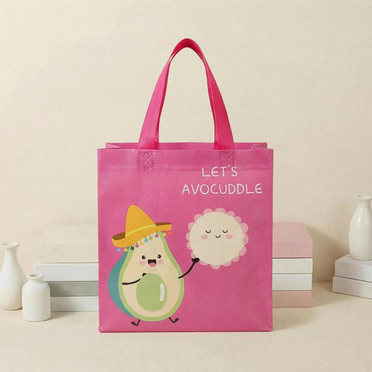 Cute Avocado Non-Woven Gift Bags