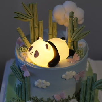 Adorable Sleeping Panda Night Light