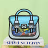 2D Comic Style Zipper Candy Pouch