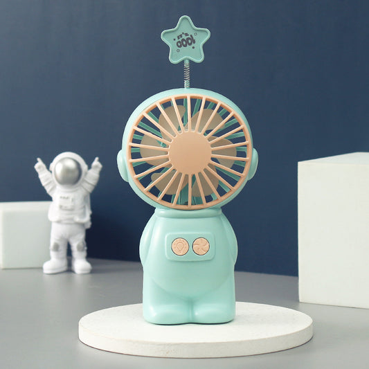 Astronaut 2-in-1 LED Light Glow Handheld Fan