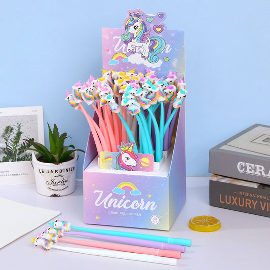 Unicorn Flexible Dancing Gel Pen