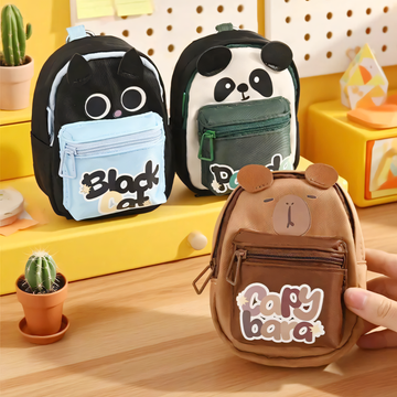 Animal Multifunctional Backpack Coin Purse | Portable Storage Pouch
