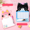 Cute Animal Shape Erasable Whiteboard and Daily Planner