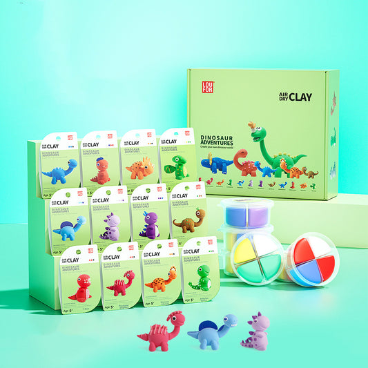 Dinosaur DIY Adventure Air Dry Clay 1 Pcs