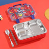 Stylish & Strong 3-Grid Stainless Steel Lunch Box 700ml