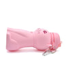 500ml Cute Cat Silicone Collapsible Water Bottle for Kids | BPA Free