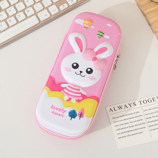 Cute Bunny 3D EVA Pencil Case Pouch