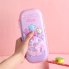 Sleek 3D EVA Design Unicorn Moon Pencil Case Pouch