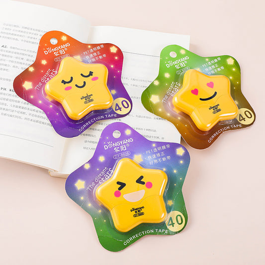 Cute Yellow Star Correction Tape