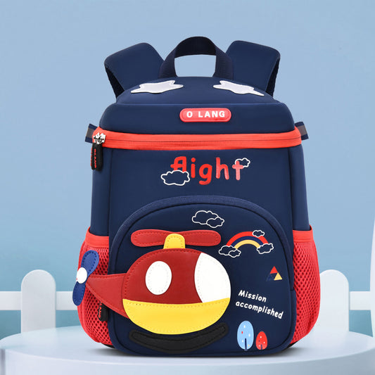 Cute Cartoon Animal Kids School Bag with Anti-Lost Leash