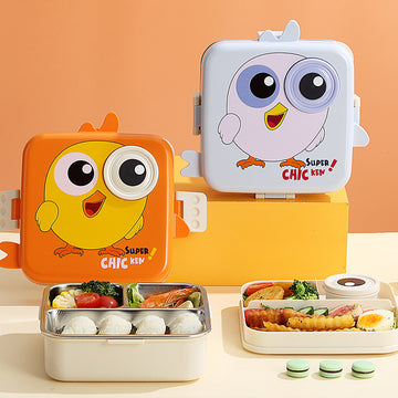 Carnival Stainless Steel Lunch Box - Chicken