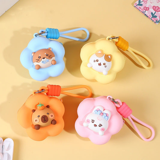 🐼🦁 Cute Animal Silicone Pouches