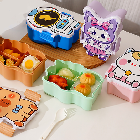 Adorable Cartoon Lunch Box