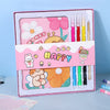 Magic Scratch & Paint Combo Book Set – 6 Watercolor Pens Inside