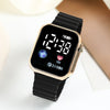 Square LED Digital Wrist Watch | Band