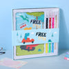 Magic Scratch & Paint Combo Book Set – 6 Watercolor Pens Inside
