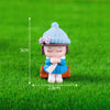 Cute Wishing Winter Kids Figurines - Set of 2