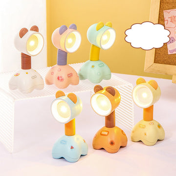 Cartoon LED Flexible Retractable Magnetic Night Lamp