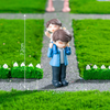 Heartwarming Father & Son Bond Miniature Figurine