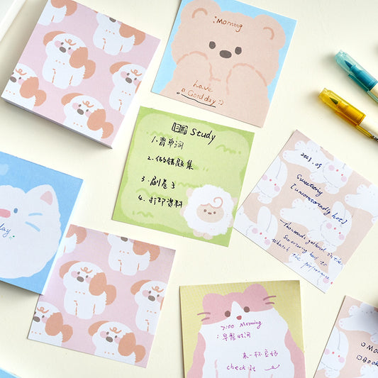 Cute Animal Sticky Notes