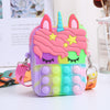 Unicorn Pop It, Play, and Pose Sling Bag