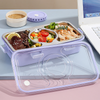 Personalized Stainless Steel 3-compartment Lunch Box with Bowl