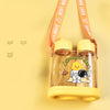 640ml Dual Compartment Straw Sipper Bottle