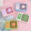 Cartoon Kitten Mini Fan | Big Wind, Rechargeable & Handy