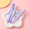 Trendy aesthetic writing set in pastel colors – 7-piece school stationery