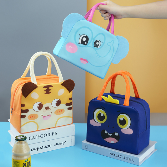 3D Cartoon Animal Thermal Multipurpose Lunch Bag