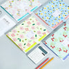 A4 6-Pocket Flower File Folder – Stylish & Spacious