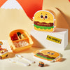 Burger Lunch Box for Kids – With Spoon & Fork