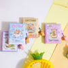 Capybara Mini Diary with Lock | Kids Pocket Notebook